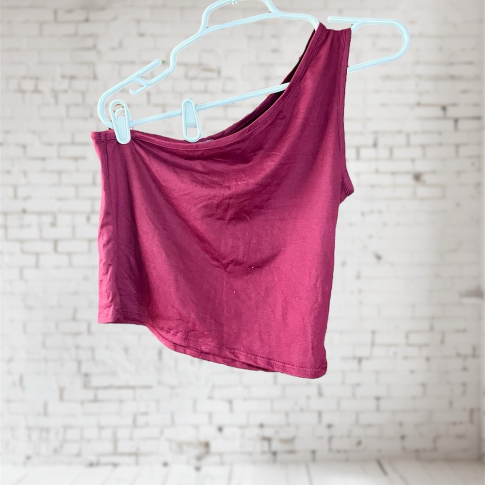 Olivia Rae one shoulder, soft and smooth tank. Size medium. NWT